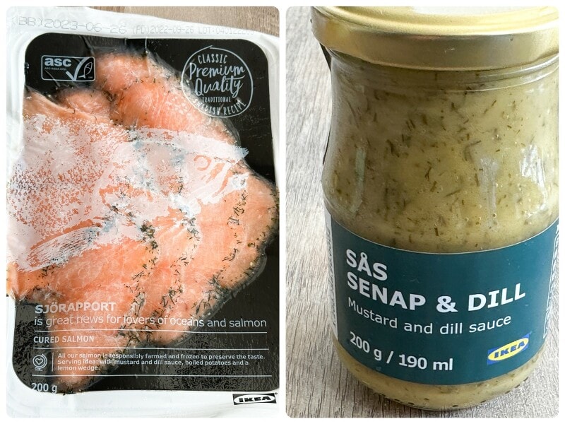 イケアおすすめ食料品と調味料サーモン