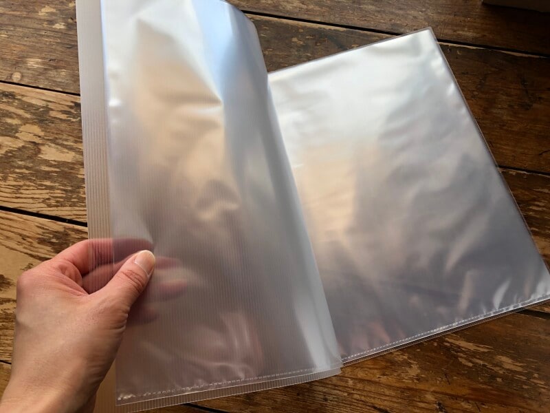 「スリムマガジンファイル」は横幅がある