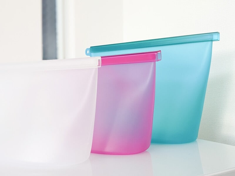 イケアのシリコンバッグ