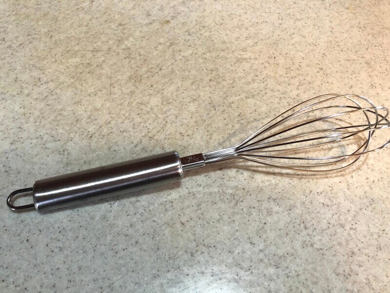 ダイソーの「ステンレス泡立て器」