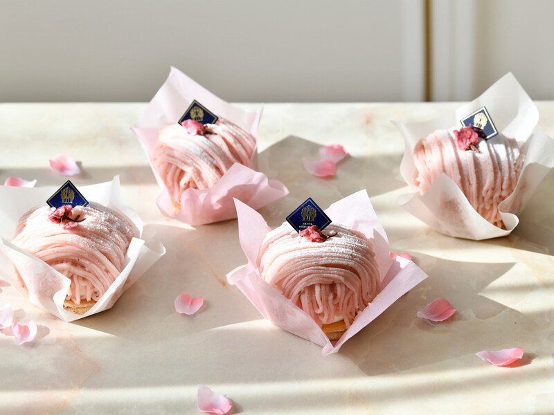 ホテルニューグランド「桜モンブラン(税込810円)」※テイクアウト価格(提供画像)