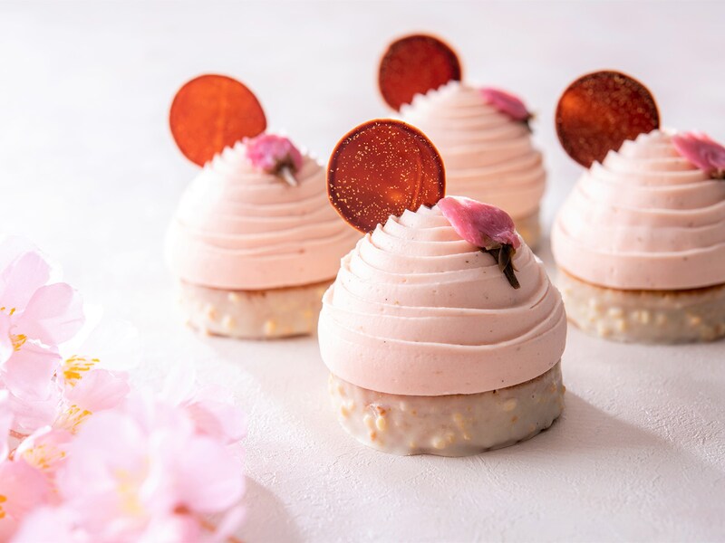 ヨコハマ グランド インターコンチネンタル ホテル「桜のモンブラン(税込756円)」(提供画像)