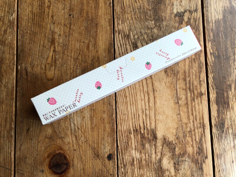「セリアのワックスペーパー　ベリー&チェリー」