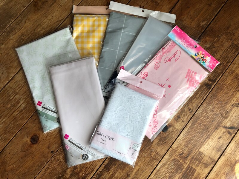 100均のテーブルクロスに注目！ 