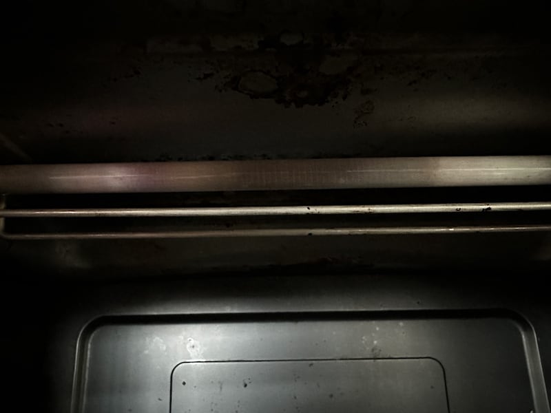 電子レンジ掃除のヒーター