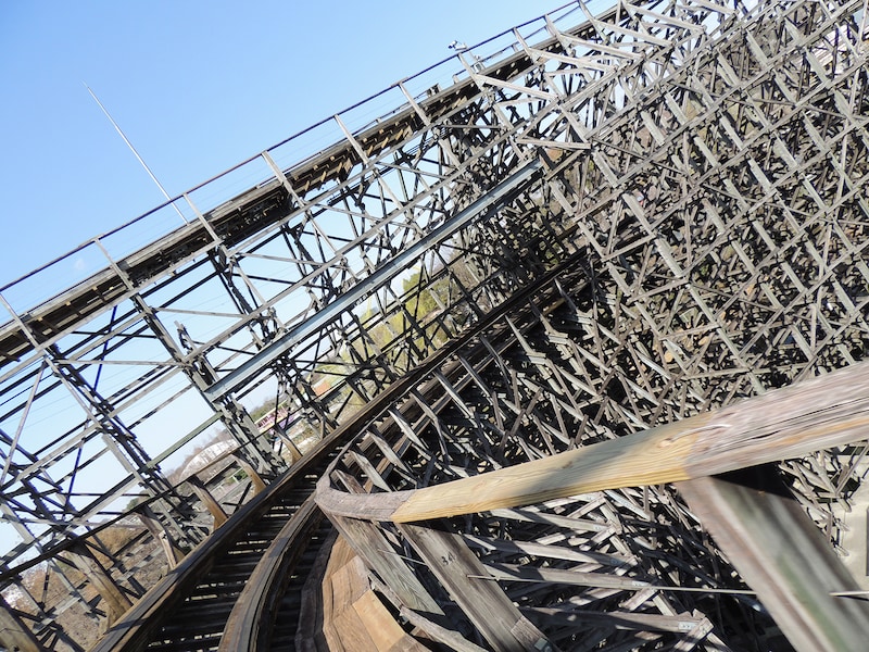 水上木製コースターレジーナⅡ