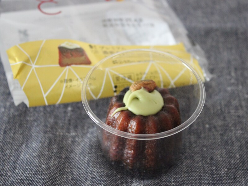 ローソン「プレミアム濃密カヌレ(ショコラ＆ピスタチオ)」