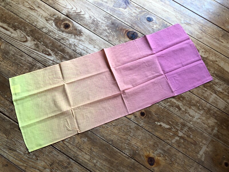 きれいなグラデーションになっている