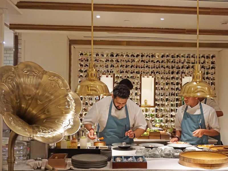 Avatara（アヴァタラ）のオープンキッチン