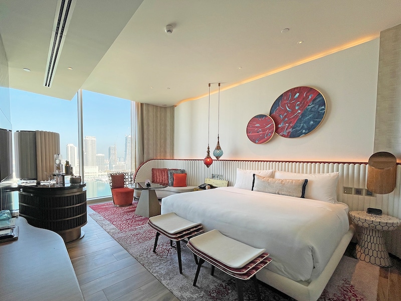 Wドバイ-ミナセヤヒの客室