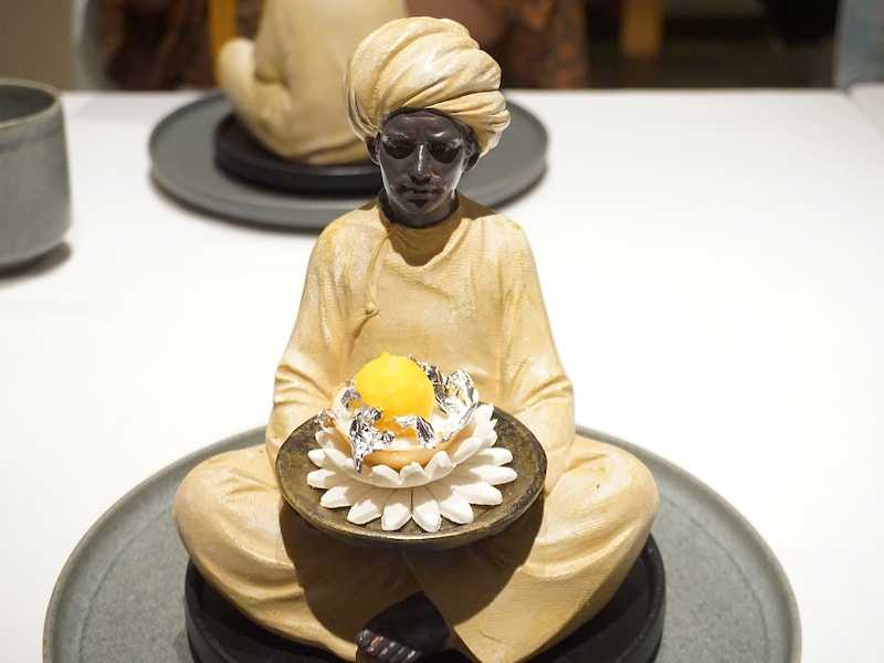 アヴァタラのコース料理の一例