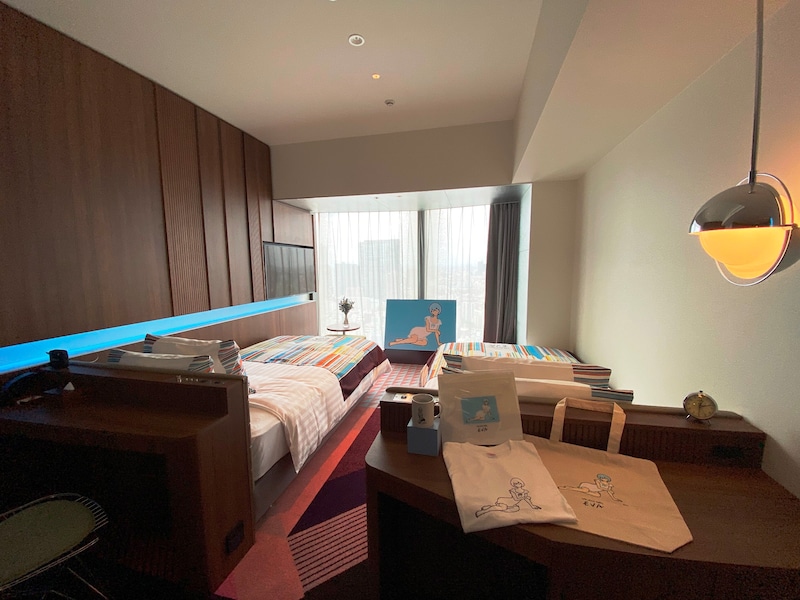 エヴァンゲリオンの世界観に浸る宿泊プランも