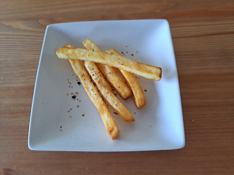 業務スーパーの「フライドポテト(シューストリングカット)」