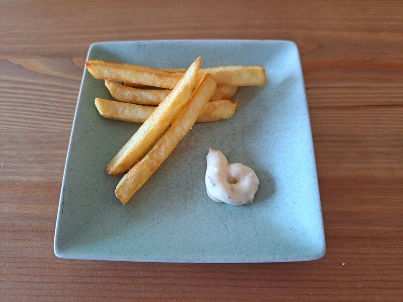 業務スーパーの「フライドポテト(シューストリングカット)」