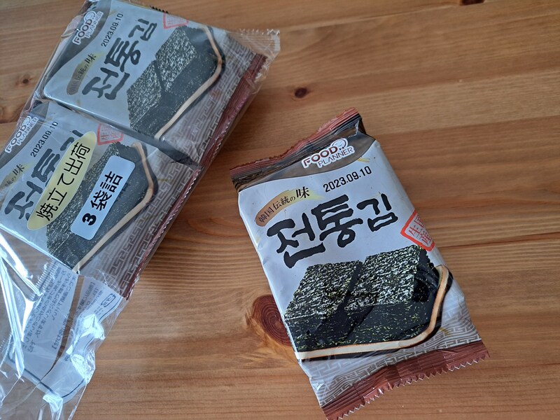 業務スーパーの「韓国のり」