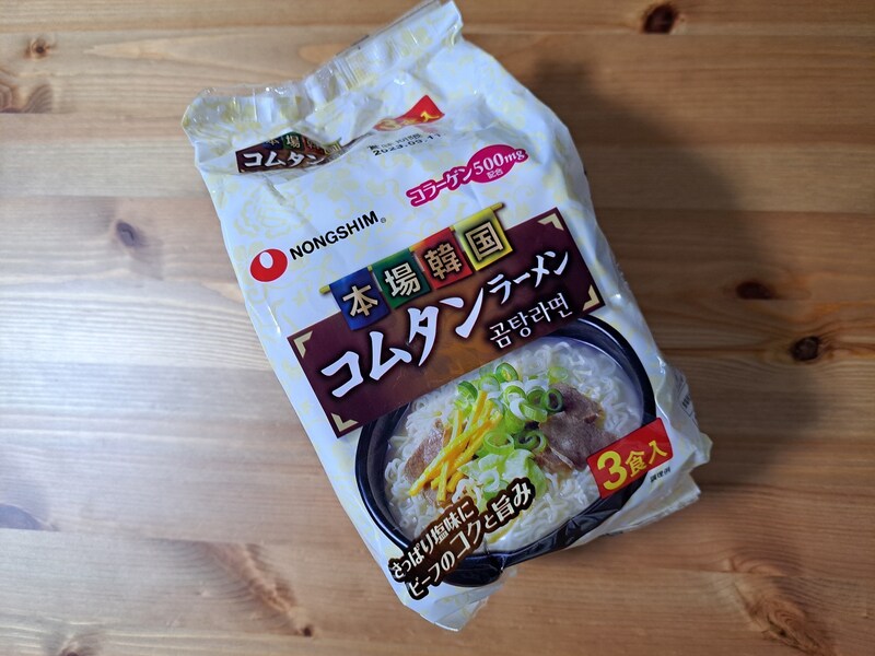 業務スーパーの韓国ラーメン