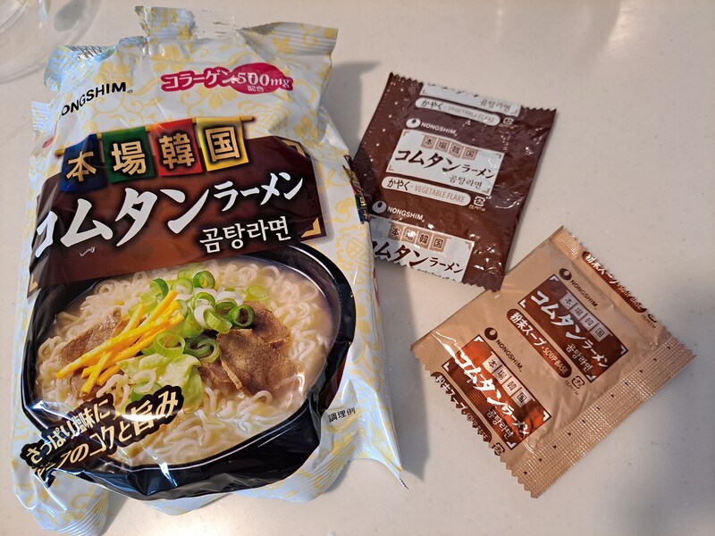 業務スーパーの韓国ラーメン