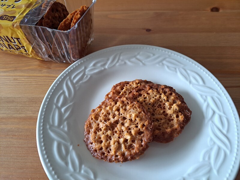 業務スーパーの「ピーナッツサブレ」