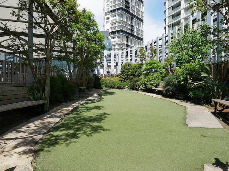 6F「ベイガーデン」のペットエリア