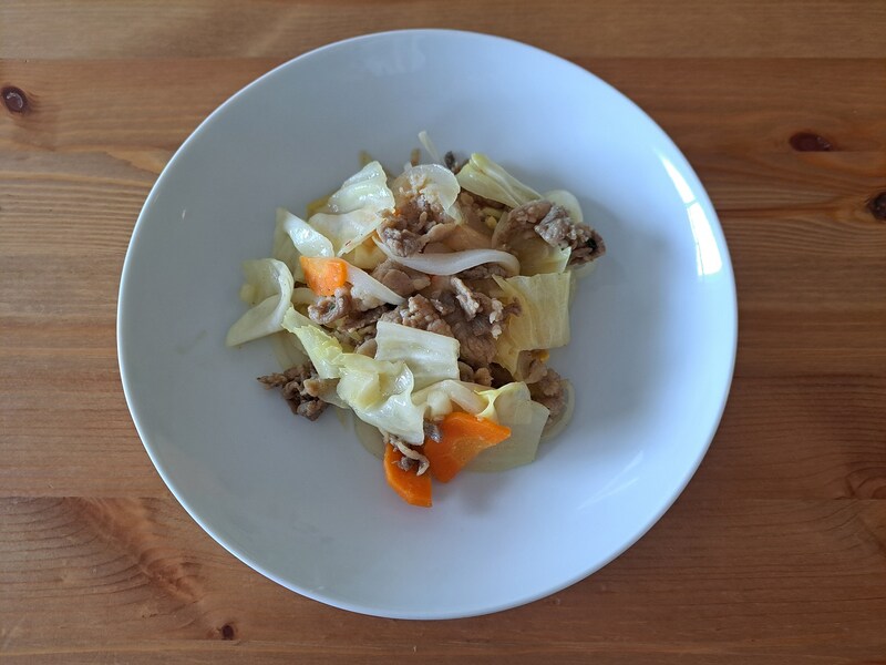 業務スーパーの「豚焼肉塩だれ」