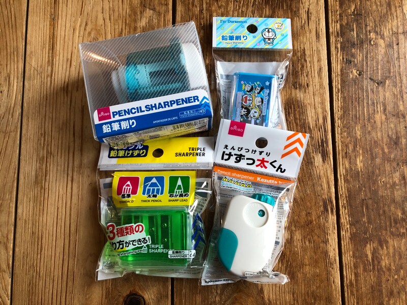 ダイソーの鉛筆削り、おすすめランキング