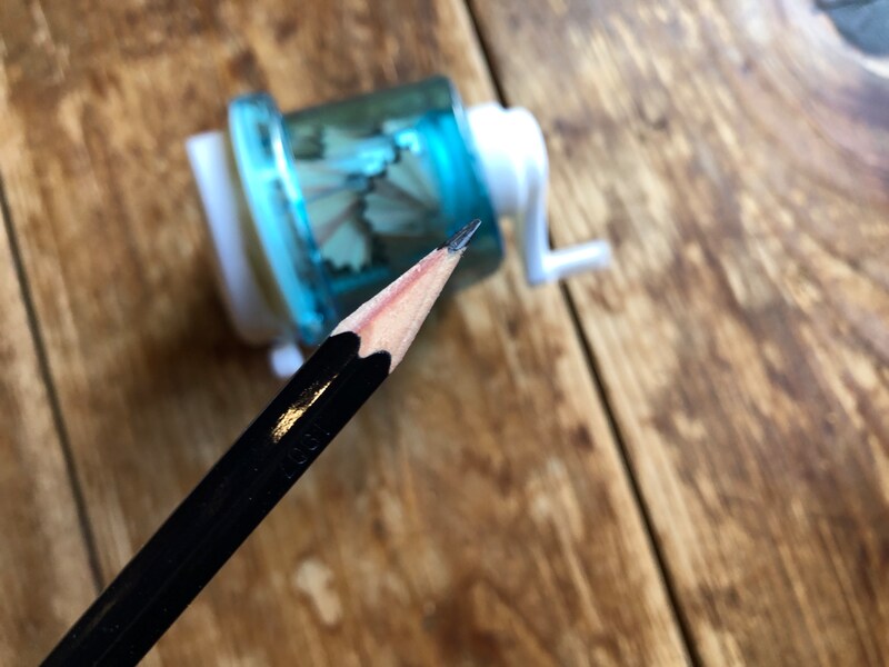 ダンソーの「鉛筆削り」で削ってみた