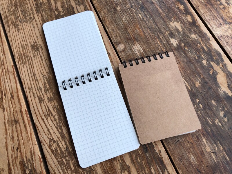 セリアの「Wリングメモ2冊パック」は自然に閉じてしまうことがない