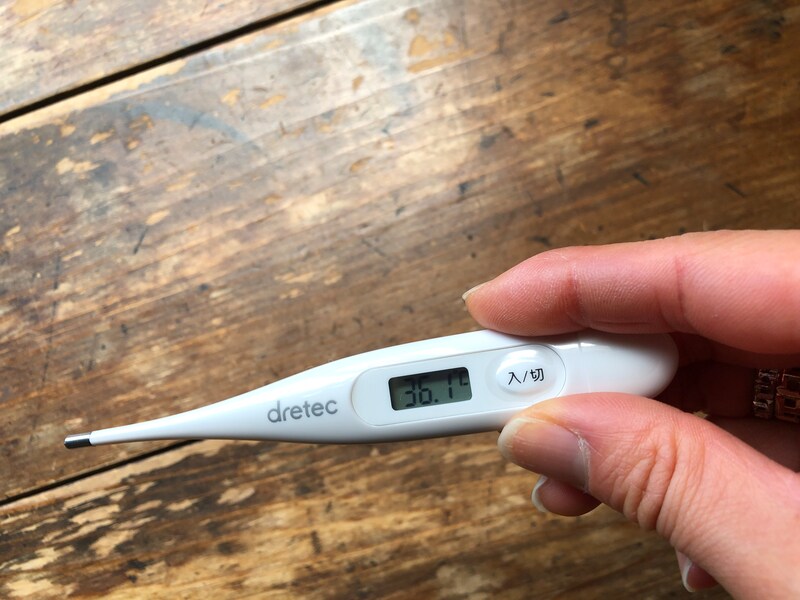 実際に測ってみると36.1度だった