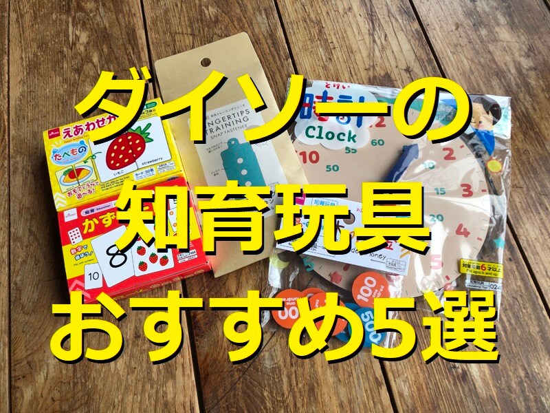 ダイソーの知育玩具ランキング！ おすすめ5選
