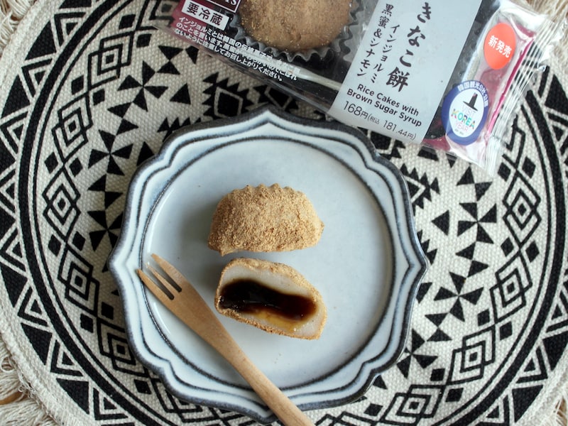 セブン‐イレブン「きなこ餅　インジョルミ　黒蜜＆シナモン」