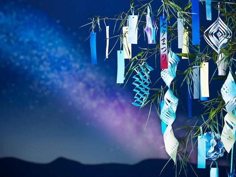 七夕があるので「七夕月」「七夜月」