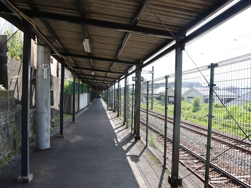 延々と続く通路