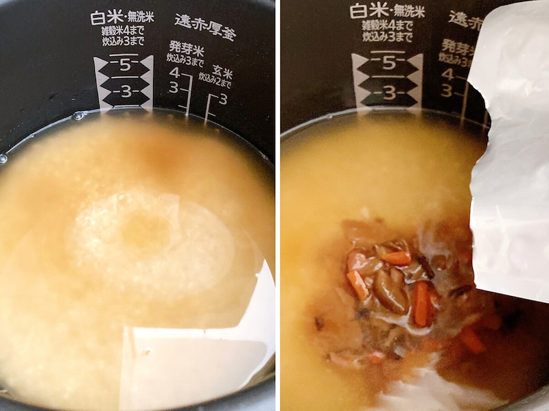 無印の炊き込みごはんの素シリーズ