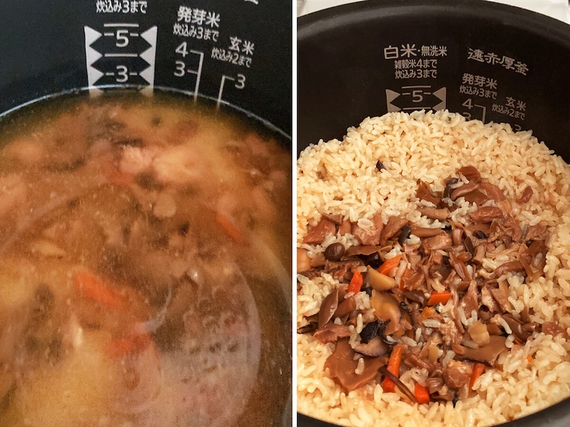 無印の炊き込みごはんの素シリーズ