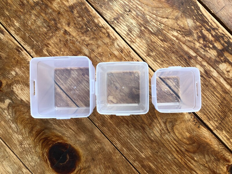 セリアの「くつした整理カップ」はS、M、Lで3サイズ展開