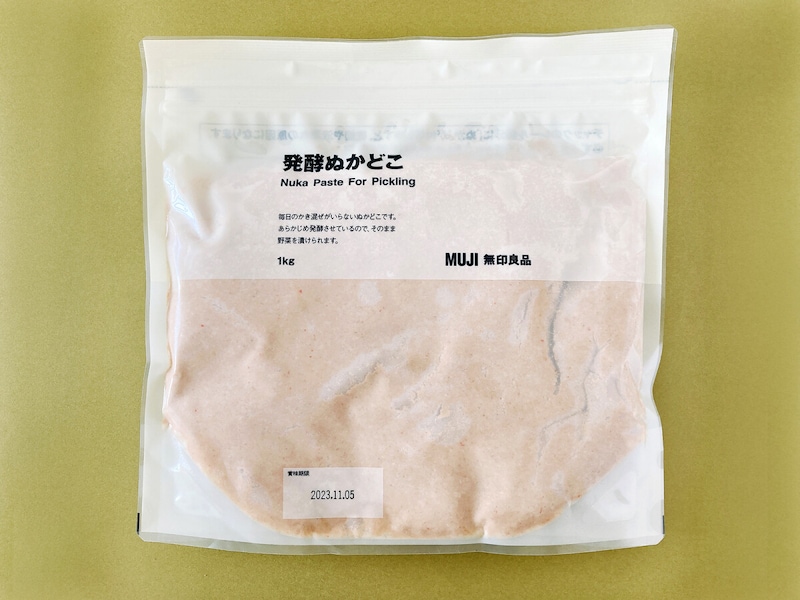 無印の発酵ぬかどこ