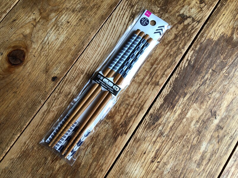 ダイソーの「竹箸」