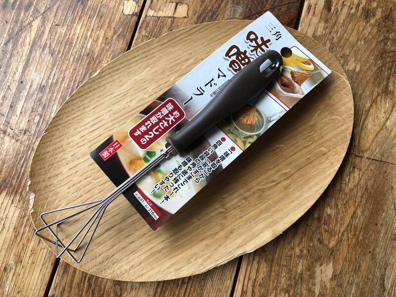 ダイソーの「味噌マドラー」