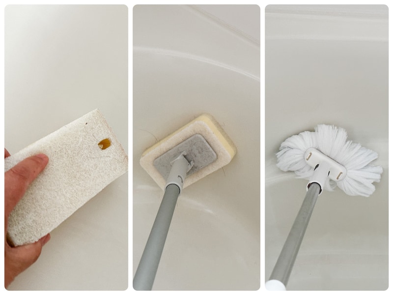 お風呂洗いしやすいスポンジ