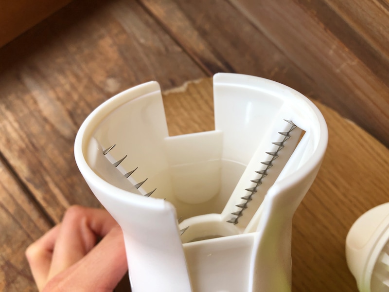 ヌードルカットができる部分