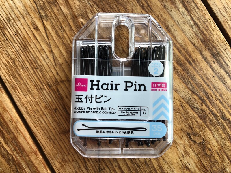 ダイソーの「玉付ピン」