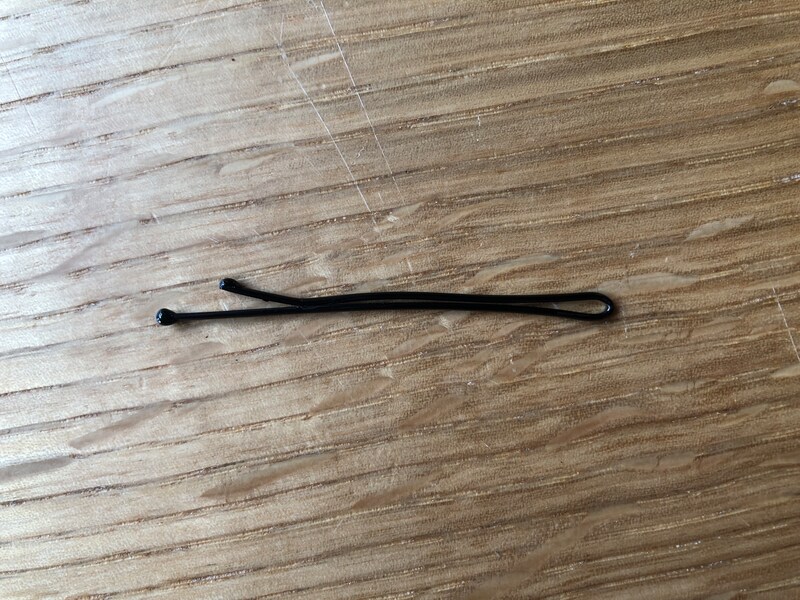 ワンサイズのダイソーの「玉付ピン」