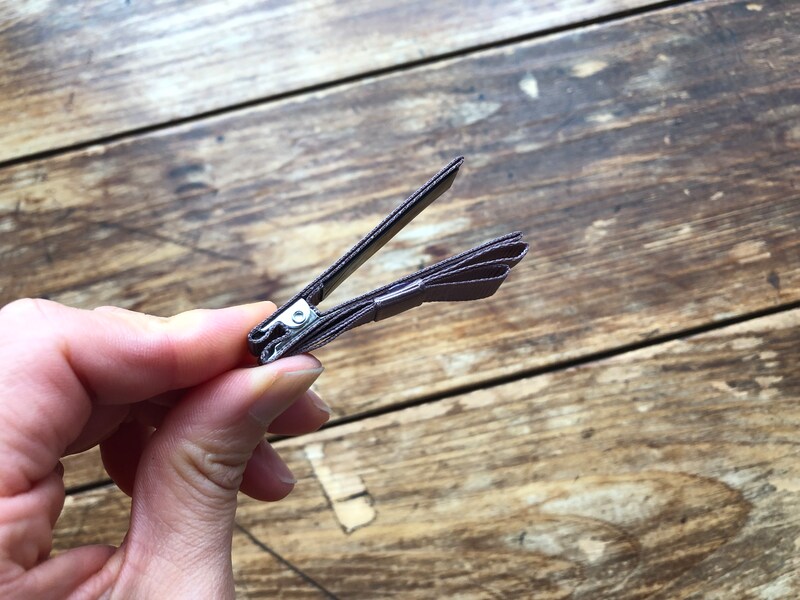 「リボンクリップ（すべり止め付）」はクリップ式