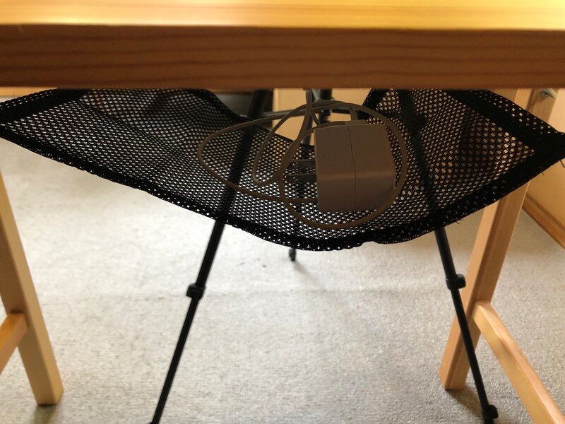 充電器などの小物収納にもおすすめ