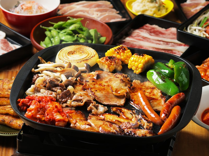 アジアンBBQセット(60分飲み放題付 3900円~)(画像はイメージ、提供画像)