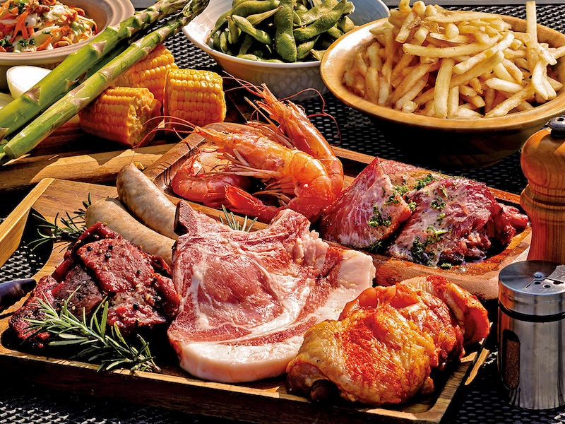 カジュアルBBQプラン(90分飲み放題付き)5500円~(画像はイメージ、提供画像)