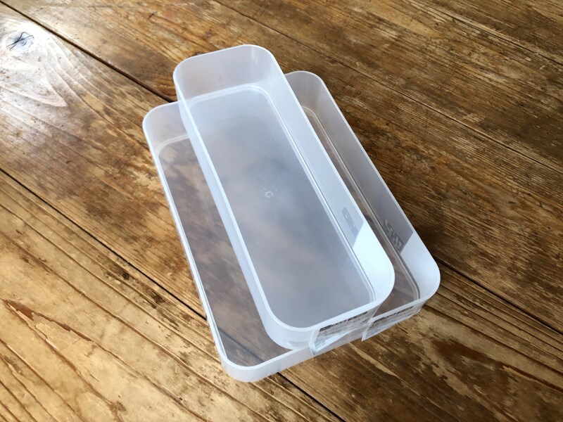 「大・浅型」と「大・細型」の組み合わせ