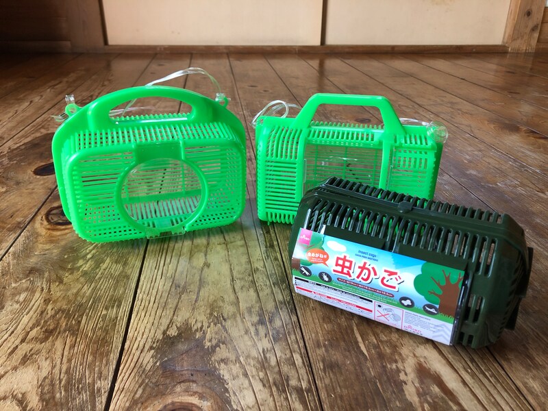 ダイソーの虫かごは開閉がスムーズでおすすめ