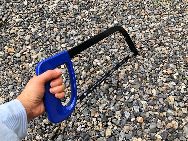 ダイソーの「フレームのこ」は大きめサイズ