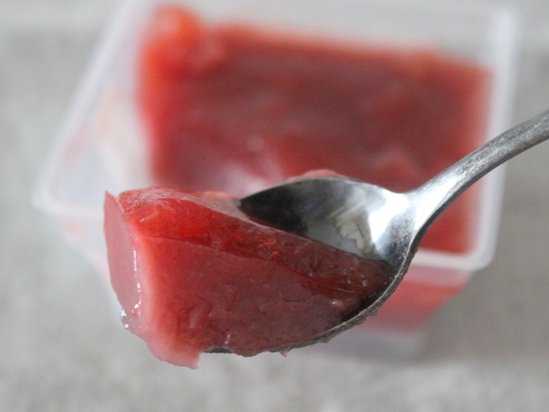 ローソン「フルーツ水ようかん（いちご）」